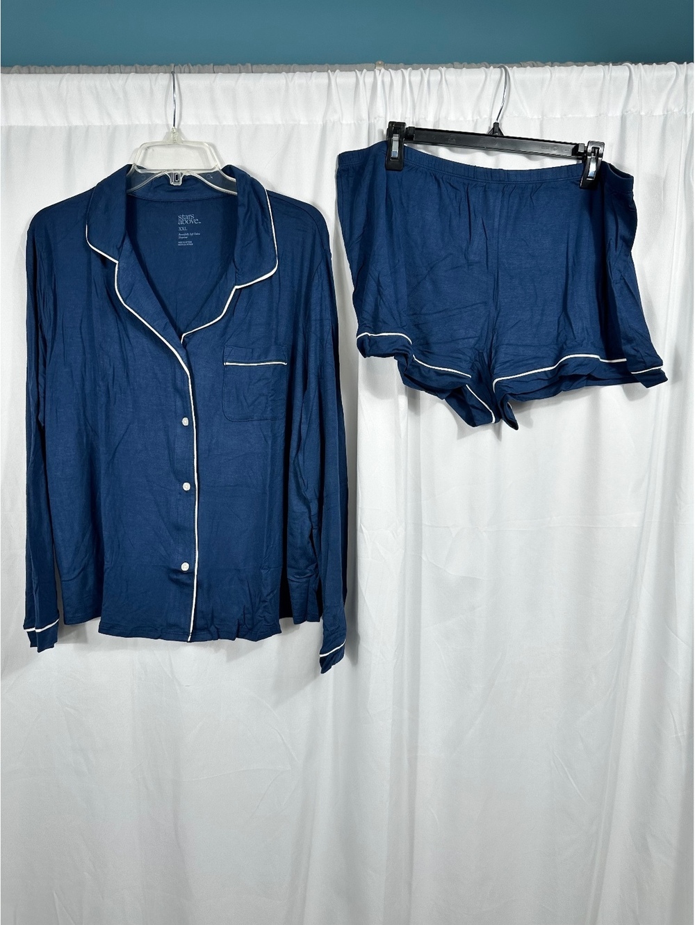 Stars Above Women's Sleepwear Pajama Set XXL Smart Blue [COPY]